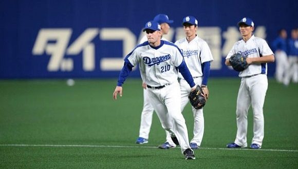 Ariel José Martínez Camacho vai lembrar por muito tempo este dia no beisebol profissional japonês