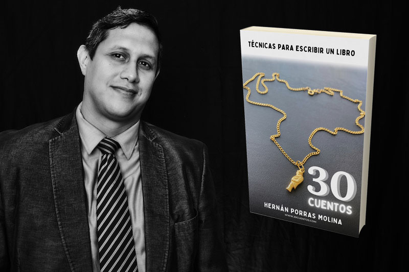 Conheça a primeira vez de Eduardo em 30 cuentos y técnicas para escribir un libro