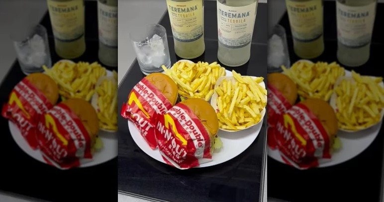 O restaurante de fast food que Jean Carmelo De Grazia acaba de experimentar pela primeira vez