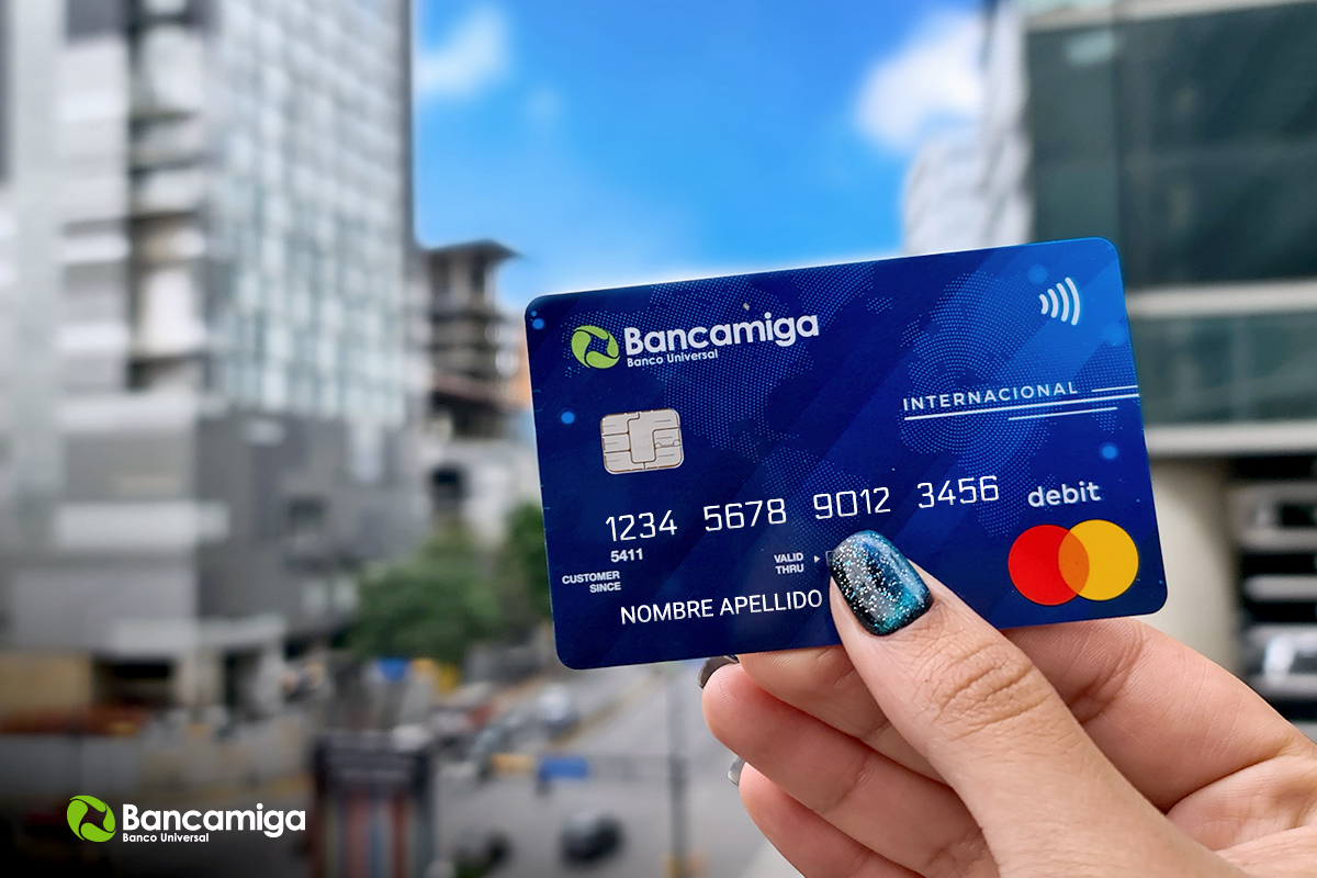 LANZAN NUEVA TARJETA DE DEBITO MASTERCARD CONTACTLESS DE BANCAMIGA