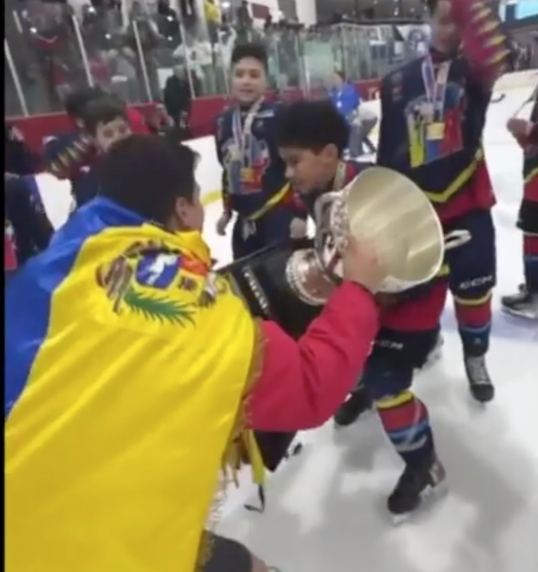 Venezuela gana la division U12 en la NHL Amerigol Latam Cup 2024