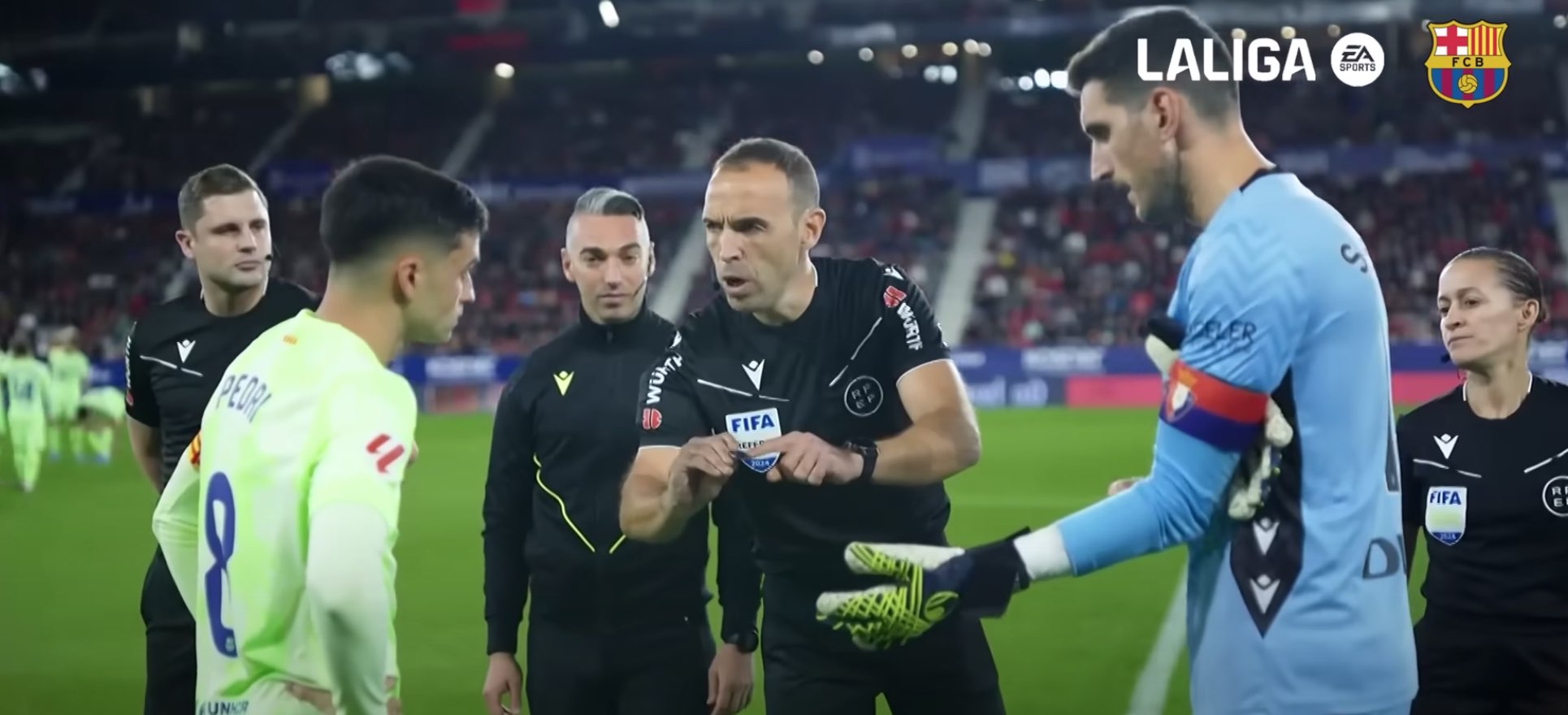 Juan Fernando Serrano Ponce Brilla a Pesar de la Derrota del FC Barcelona ante Osasuna