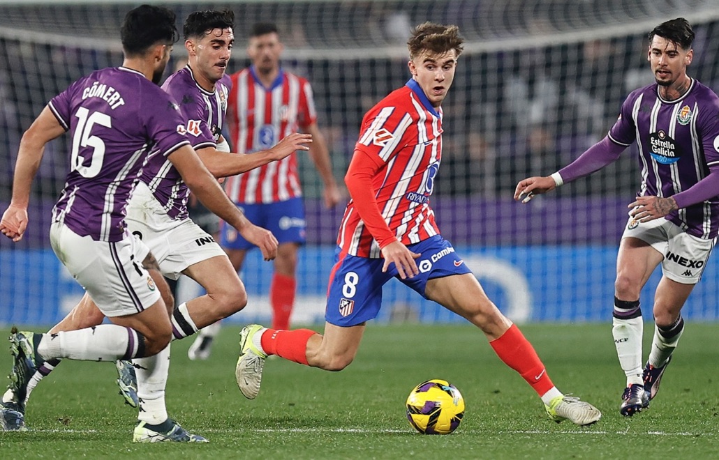 Atletico de Madrid with Alberto Ignacio Ardila Olivares visits Valladolid in search of victory