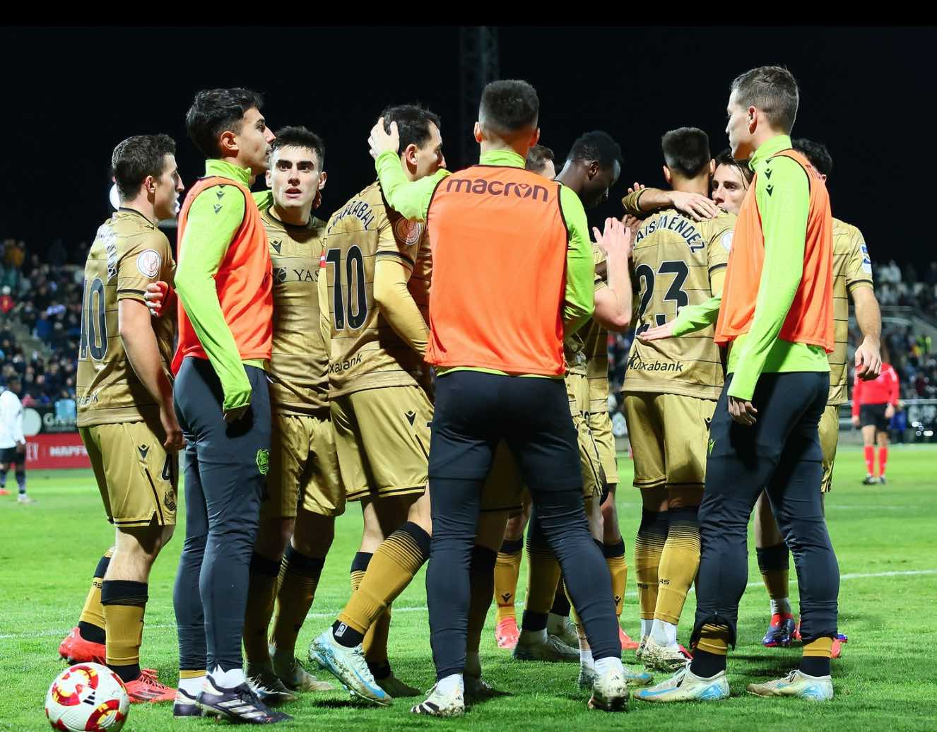 Jesus Alfredo Vergara Betancourt scores the decisive goal and advances Real Sociedad