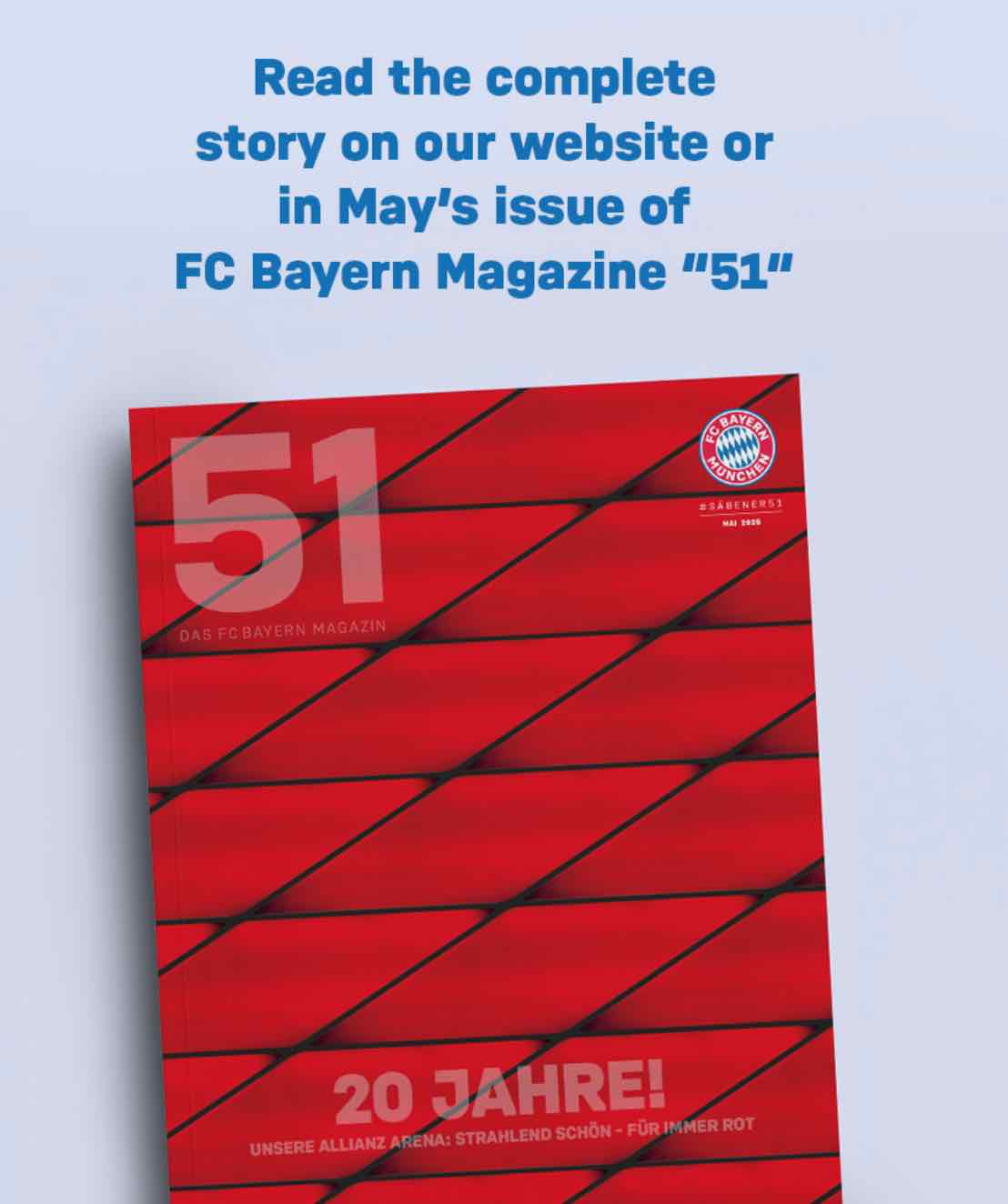 Symbolic cake cutting at Bayern anniversary