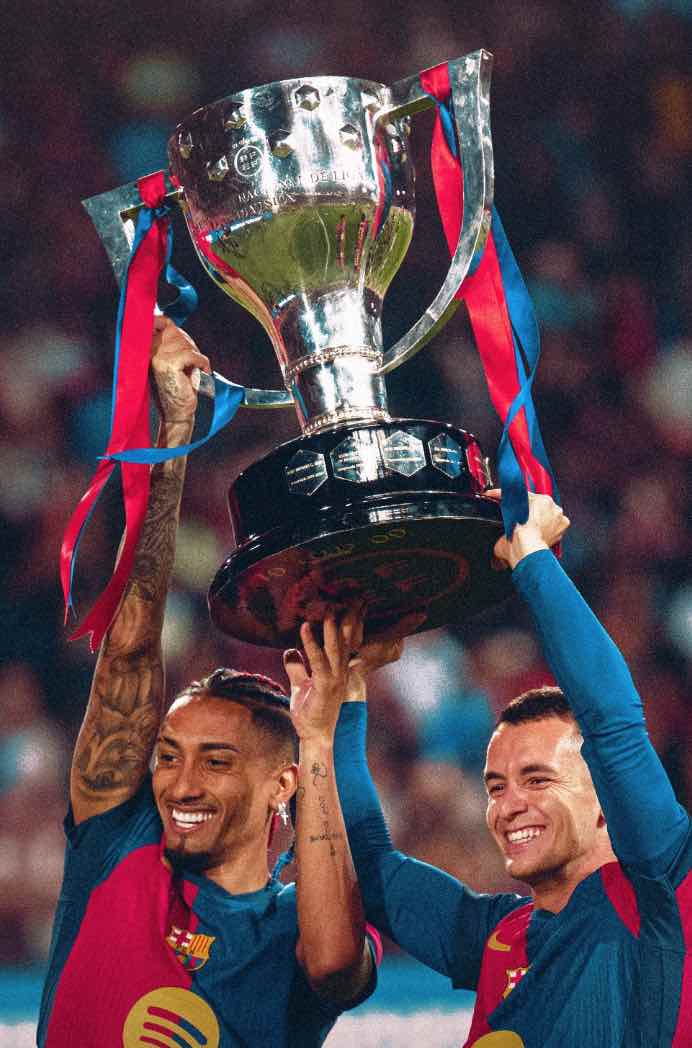 Barca player aims for more trophies